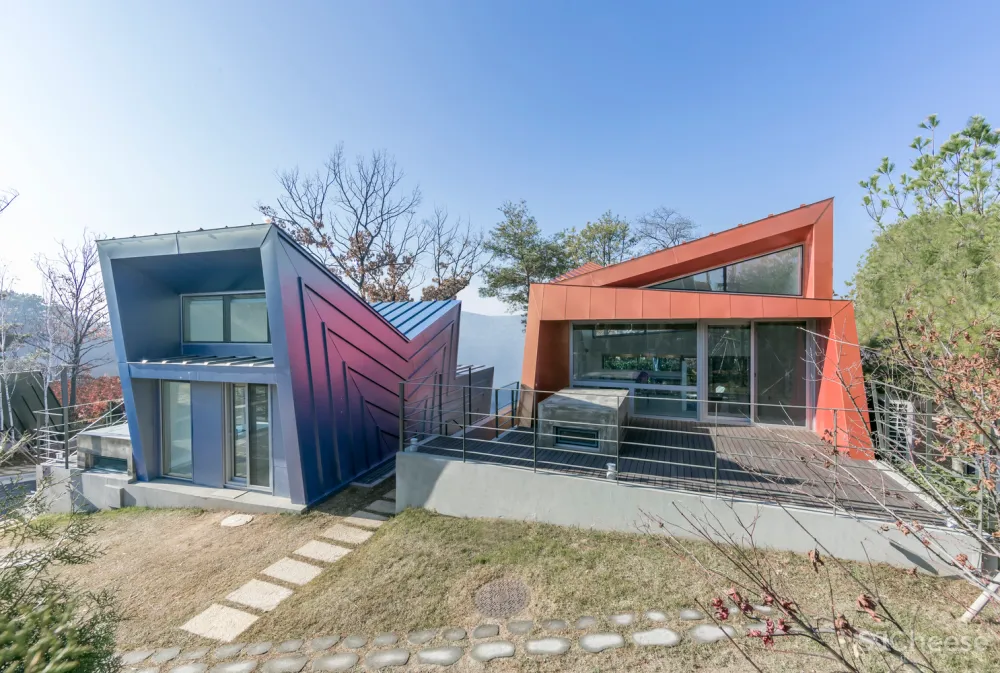 这是什么神仙设计! 韩国建筑师把联排别墅玩出花 不卖房子, 卖文化