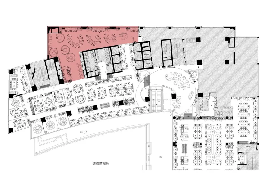 海底捞下午茶打浦路店 / 采一片云,连接自然与空间