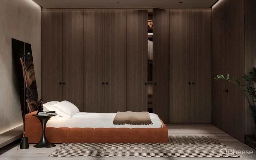 自然简约的两层公寓，一家四口的温馨日常！