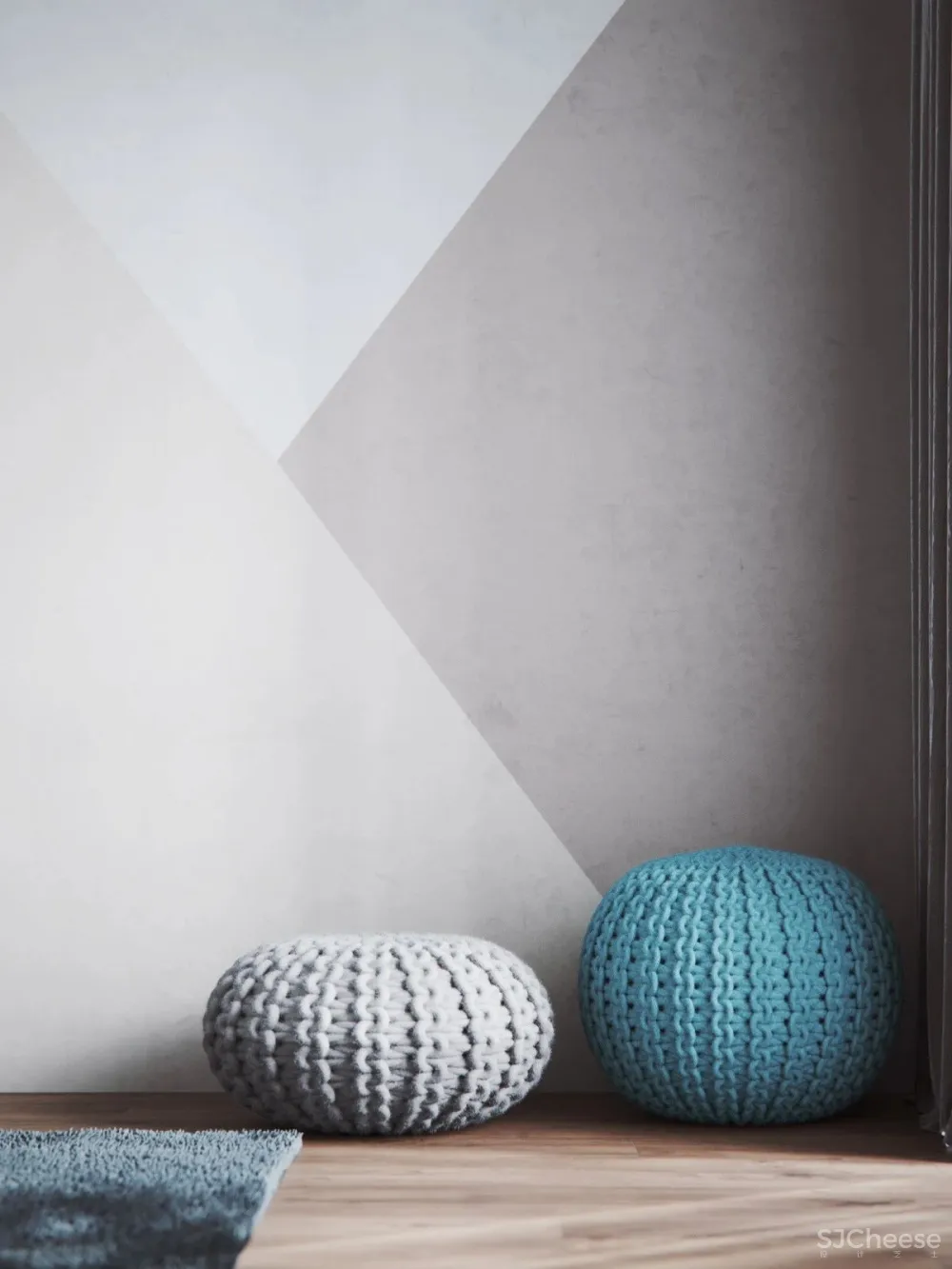 93㎡自然温馨的家庭公寓,一家四口的恬逸日常!