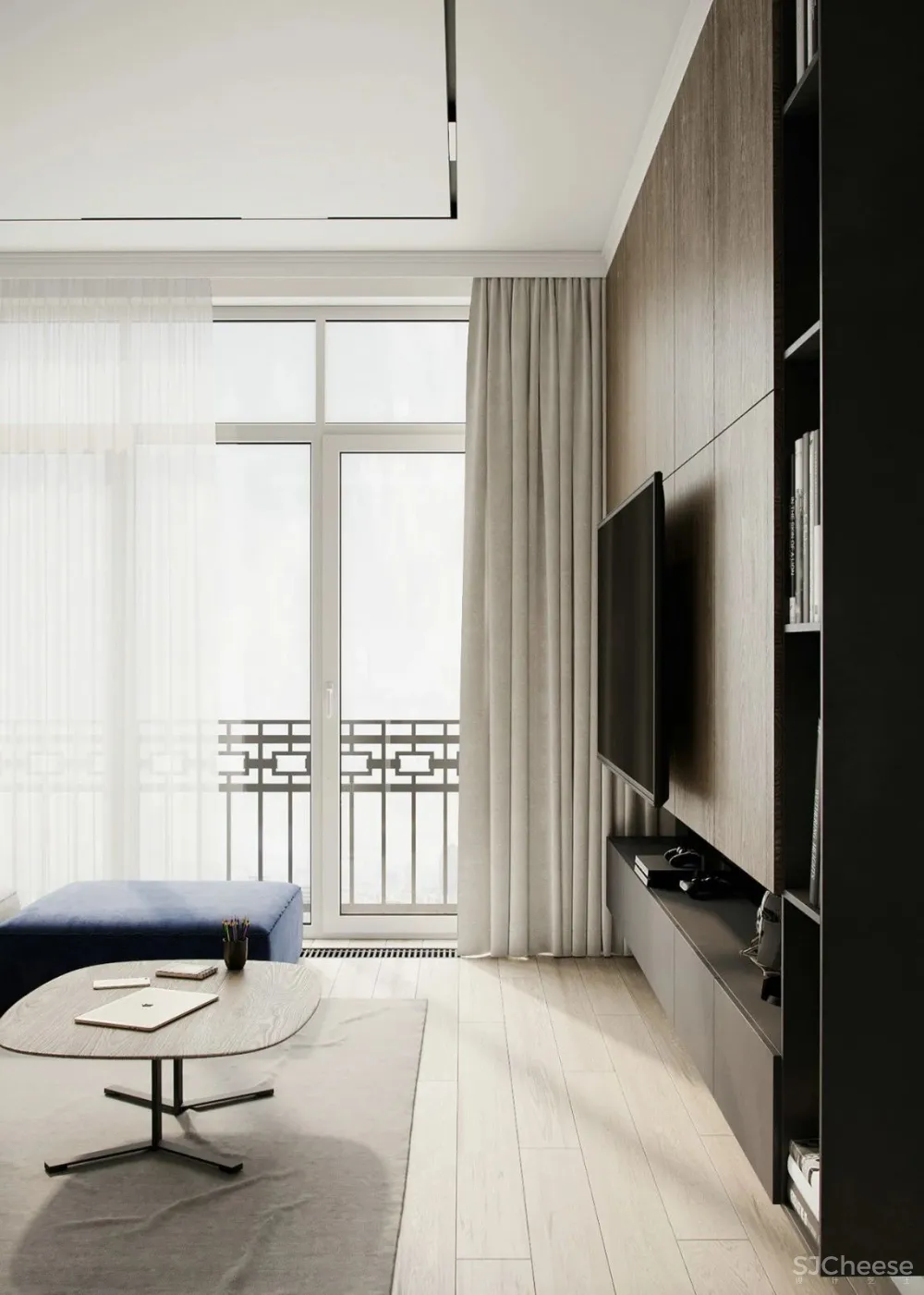 现代简约白私宅,藏不住的精致美好!