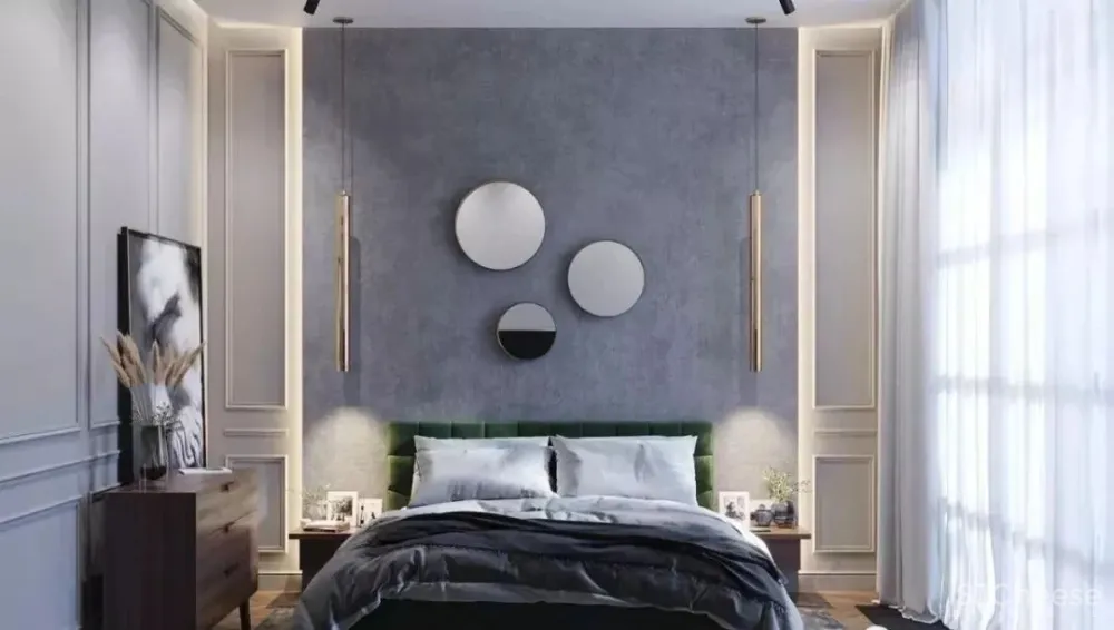 110㎡知性优雅住宅,令人无法抗拒的时髦蓝色!