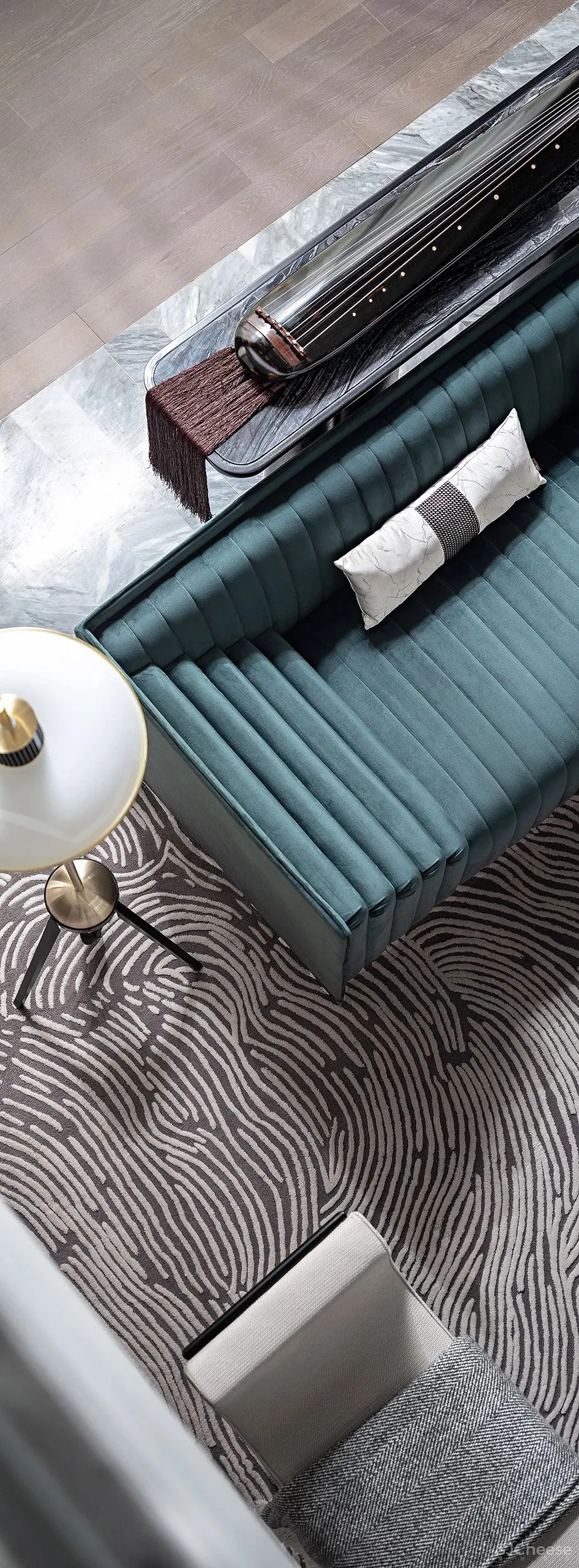 住宅丨现代 —— 简约舒适却不单调的艺术体验感