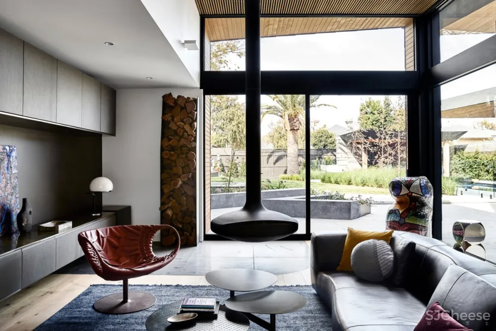 Watts Studio | A Home for Entertaining , 大胆个性的现代住宅