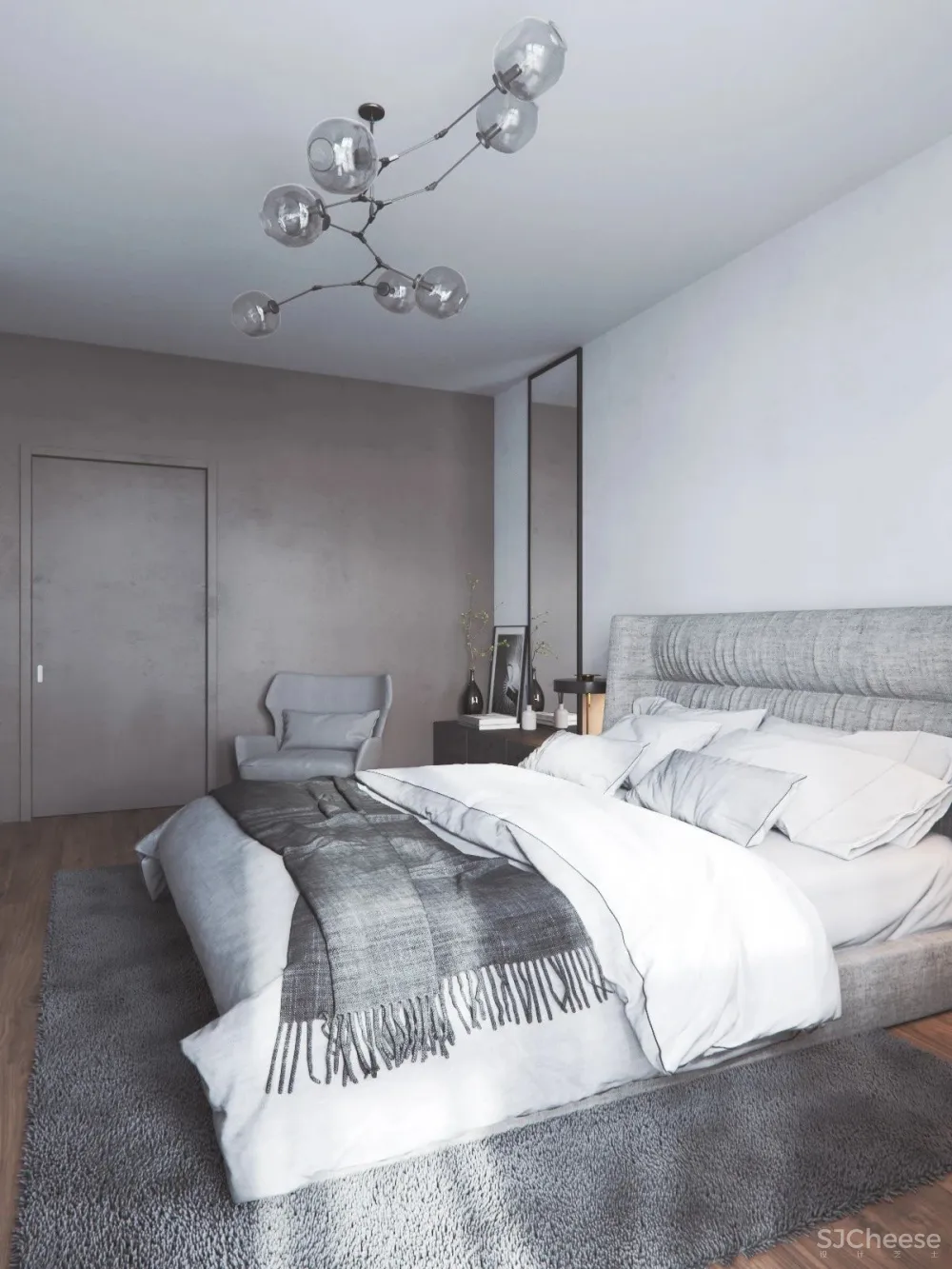 93㎡自然温馨的家庭公寓,一家四口的恬逸日常!