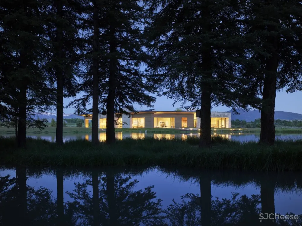 CLB Architects | Lefty Ranch House , 现代舒适的自然景观住宅