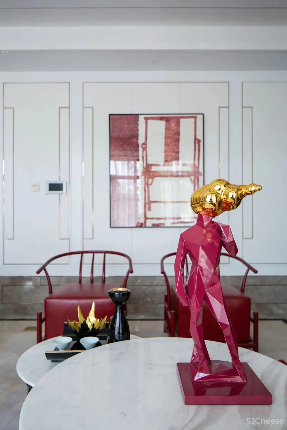 “新中式” “中国红”的设计，美妙绝伦！