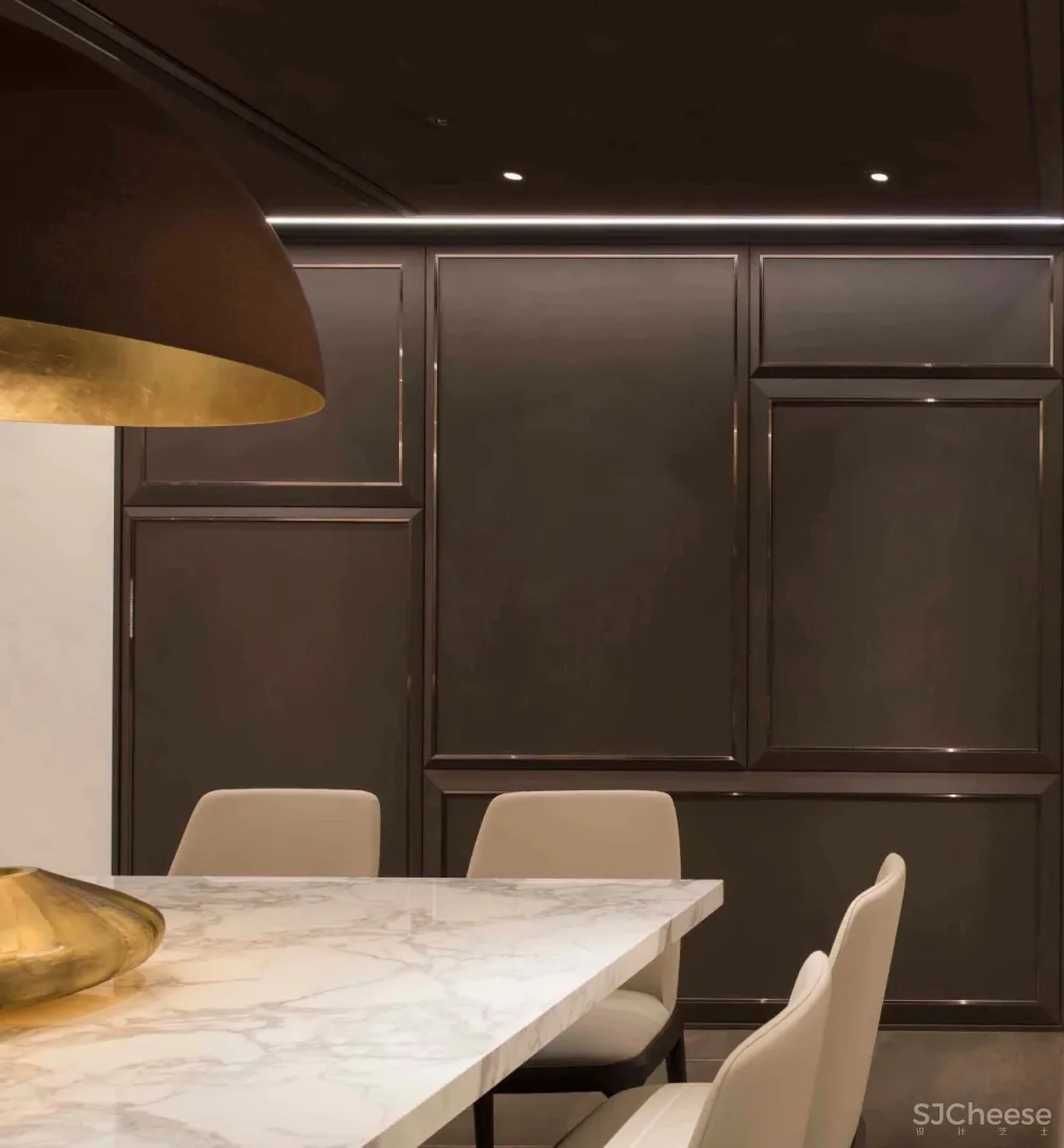 陈连武新作 300㎡棕色系私宅,品味生活中的“苦和甜”!