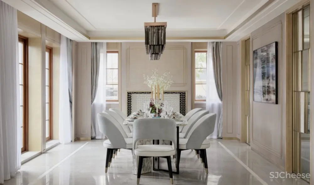 住宅丨轻奢 —— 诗意和典雅共存的生活空间