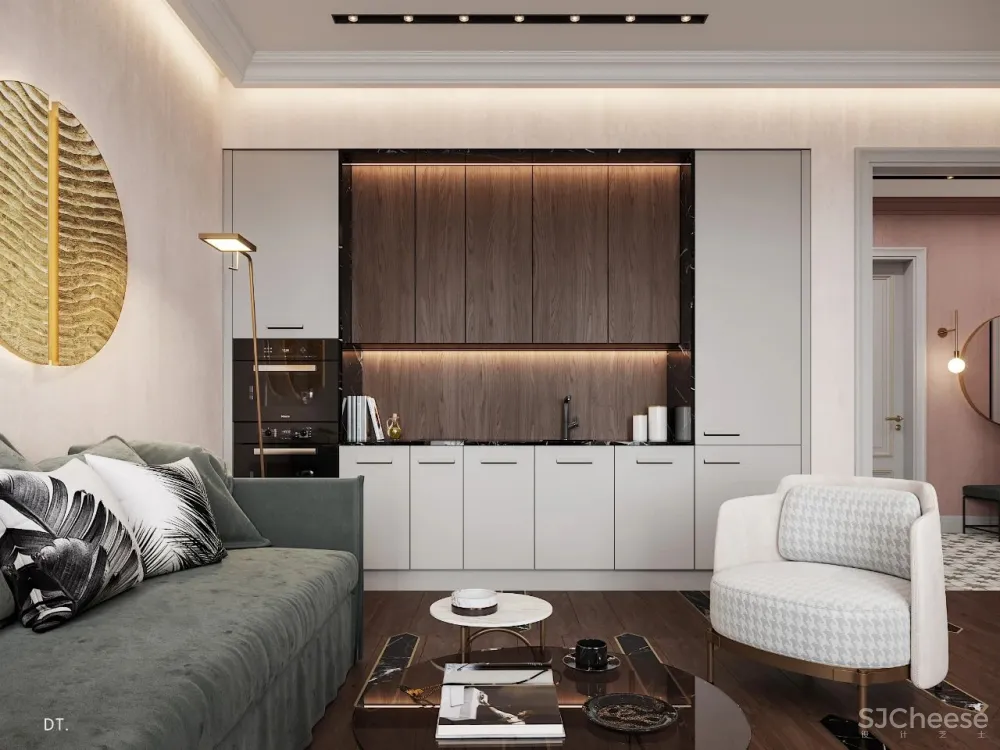 小户型,也能打造出大宅格调