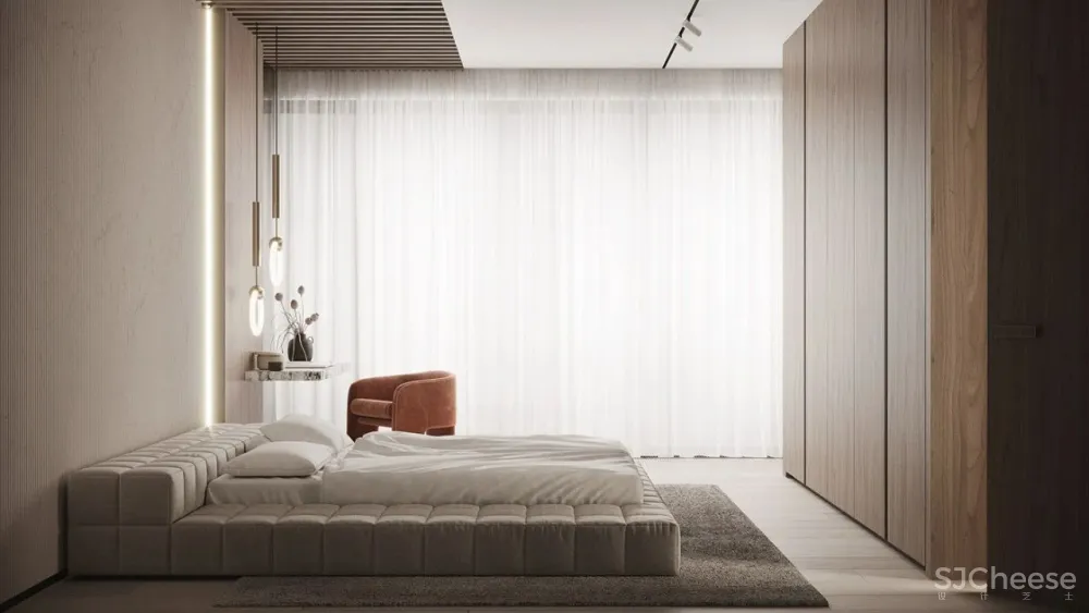 170㎡大都市住宅，大理石 胡桃木，绝对的美学！