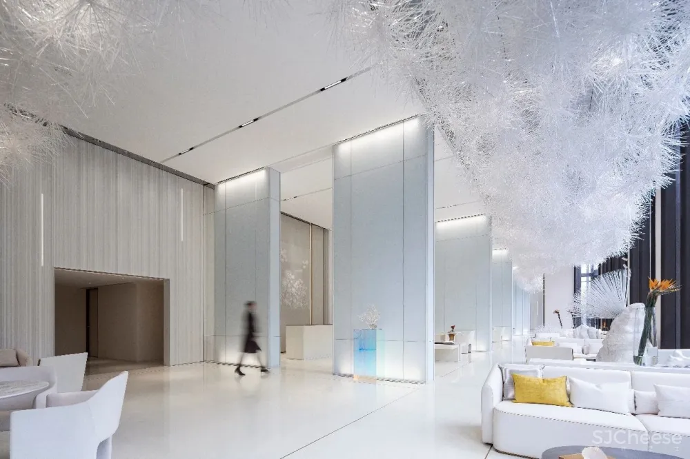 成都李益中空间 × 麓湖公馆销售中心:纯粹的仙子,轻盈的梦