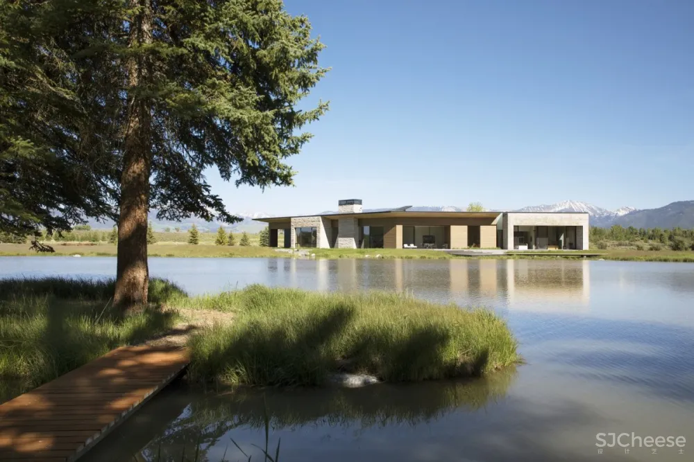 CLB Architects | Lefty Ranch House , 现代舒适的自然景观住宅