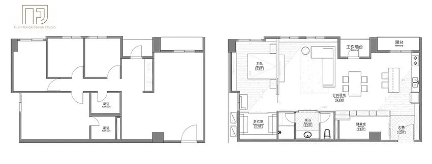 102㎡四房改一房,凭什么人家能断舍离?