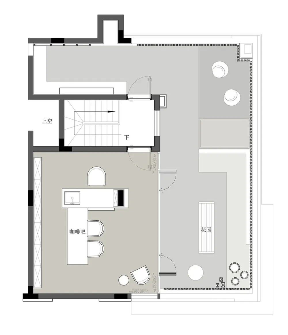 首发 吴文粒:240㎡简约叠墅,探寻沉静的艺术!