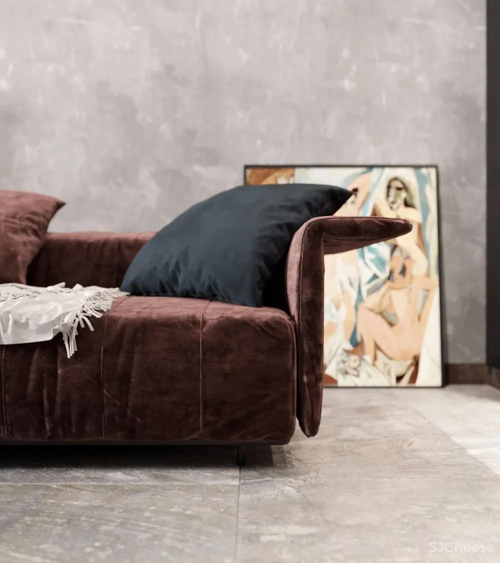 165㎡前卫复古风住宅,刚柔并济,优雅出新高度!