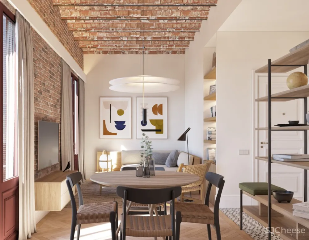 The Room Studio | Vivienda Sant Antoni , 温馨舒适的现代公寓