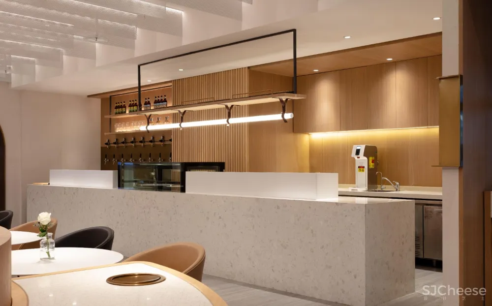 海底捞下午茶打浦路店 / 采一片云,连接自然与空间