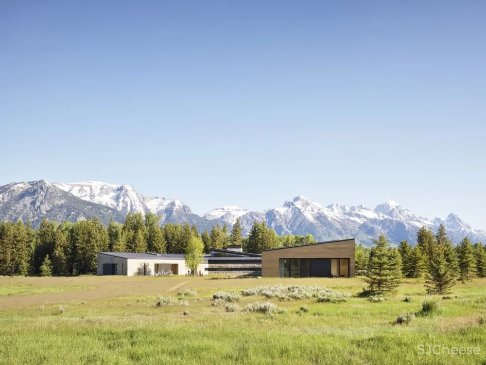 CLB Architects | Lefty Ranch House , 现代舒适的自然景观住宅