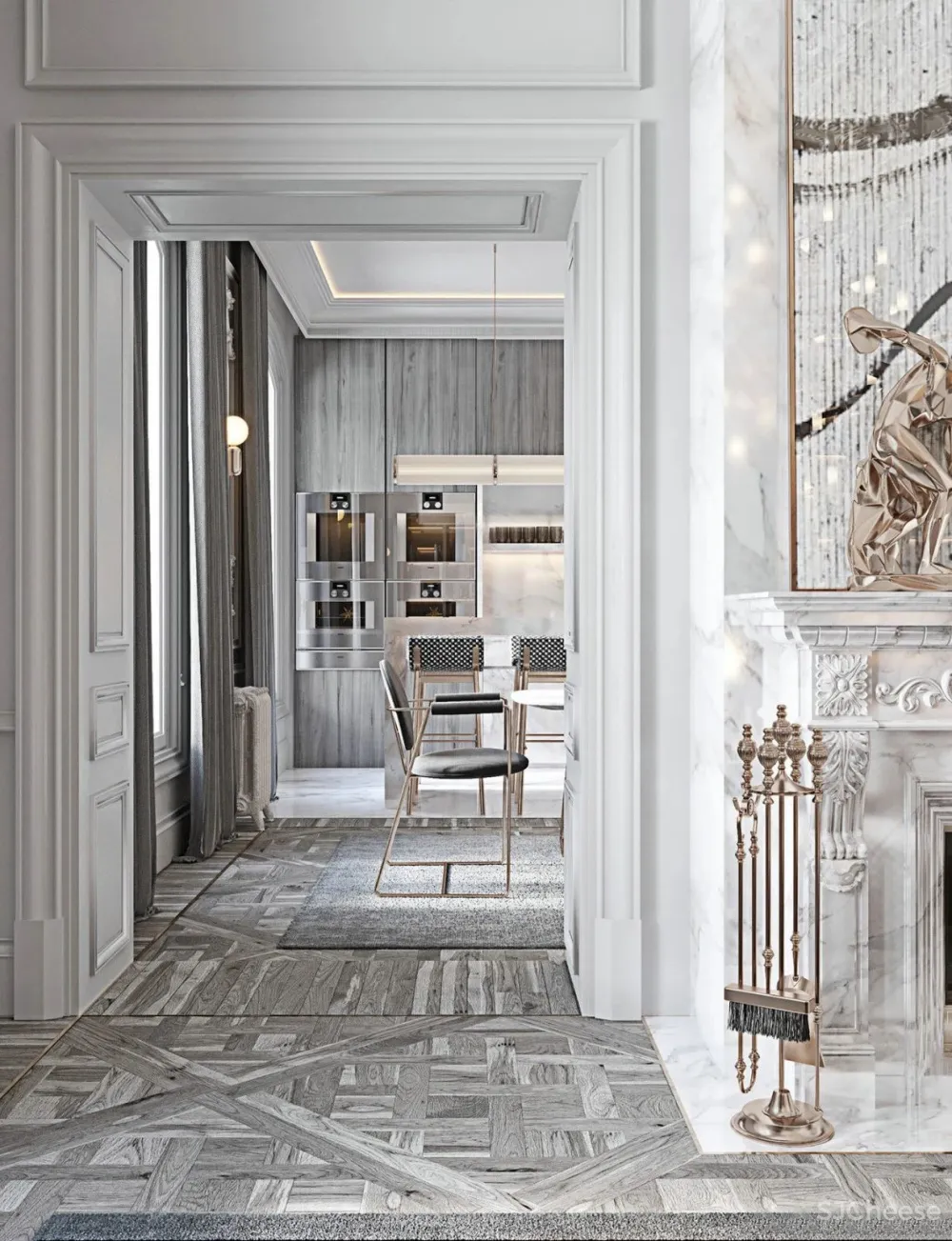 石膏线这样玩,竟然美上天!