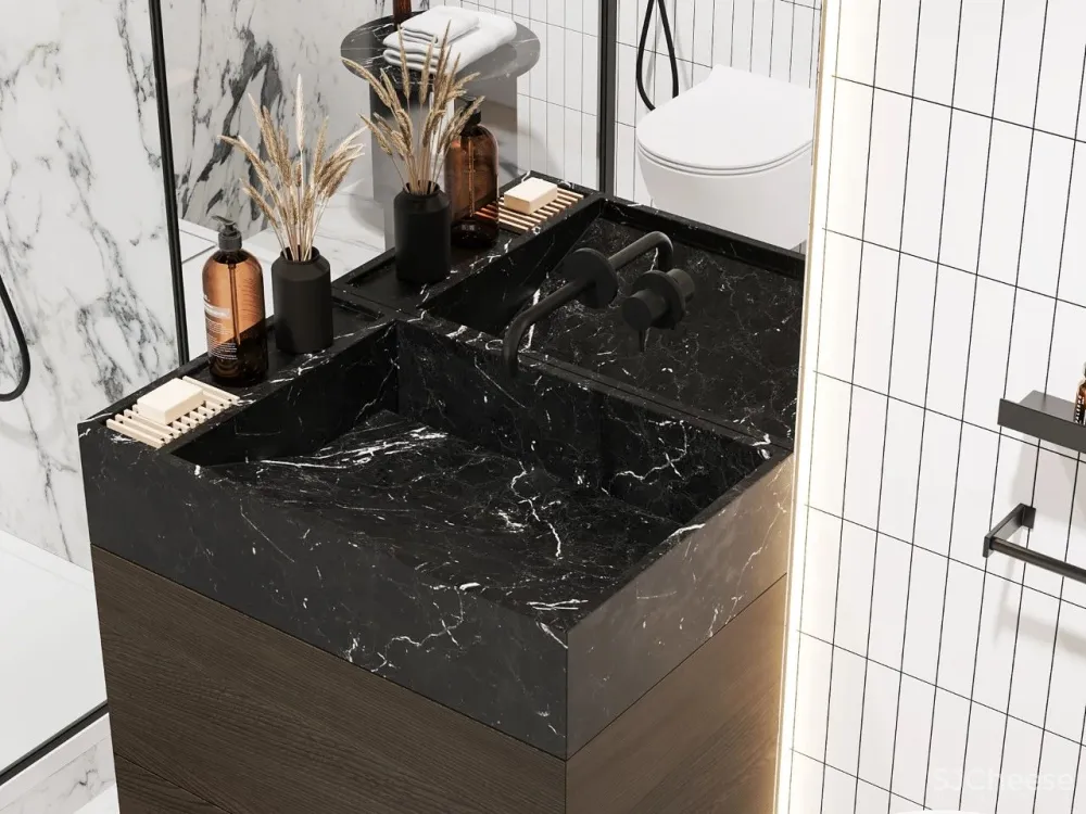 113㎡实用大两居,轻奢简致!