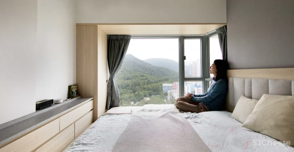 49㎡ 用好地台, 一房瞬间变四房!