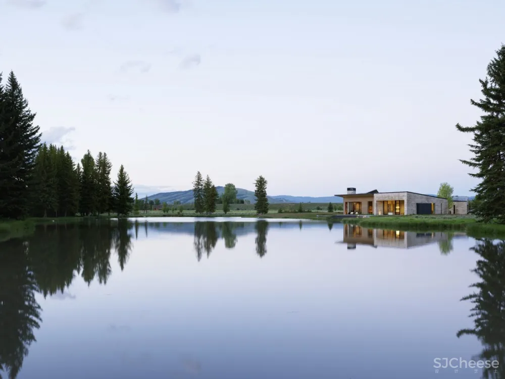 CLB Architects | Lefty Ranch House , 现代舒适的自然景观住宅