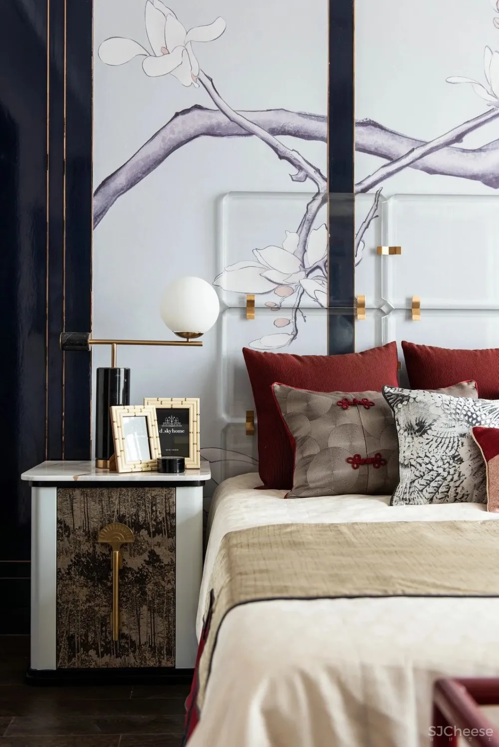 “新中式” “中国红”的设计，美妙绝伦！