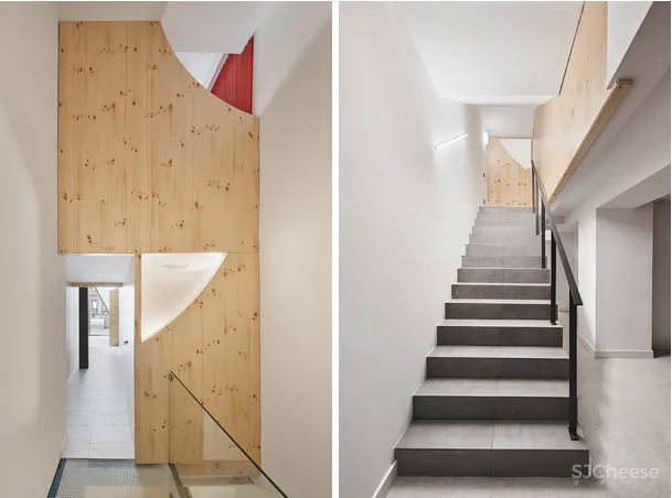 弧形隔断“森林” 西班牙Impress牙科诊所 Raúl Sánchez Architects