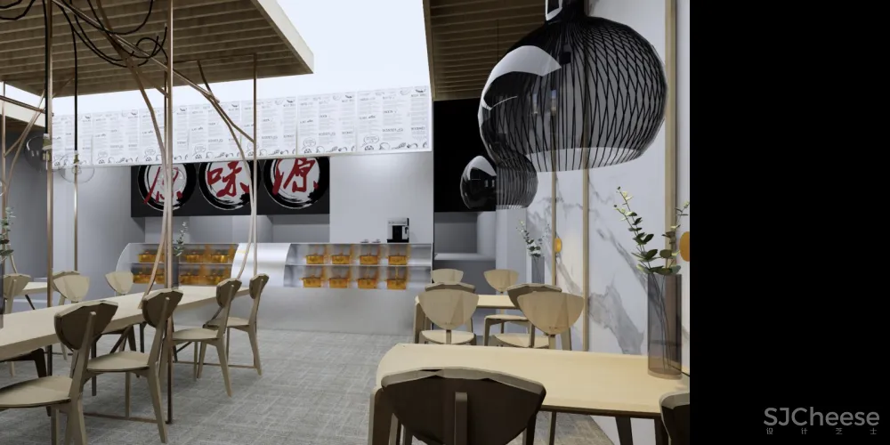 原味源私房菜室内设计改造项目