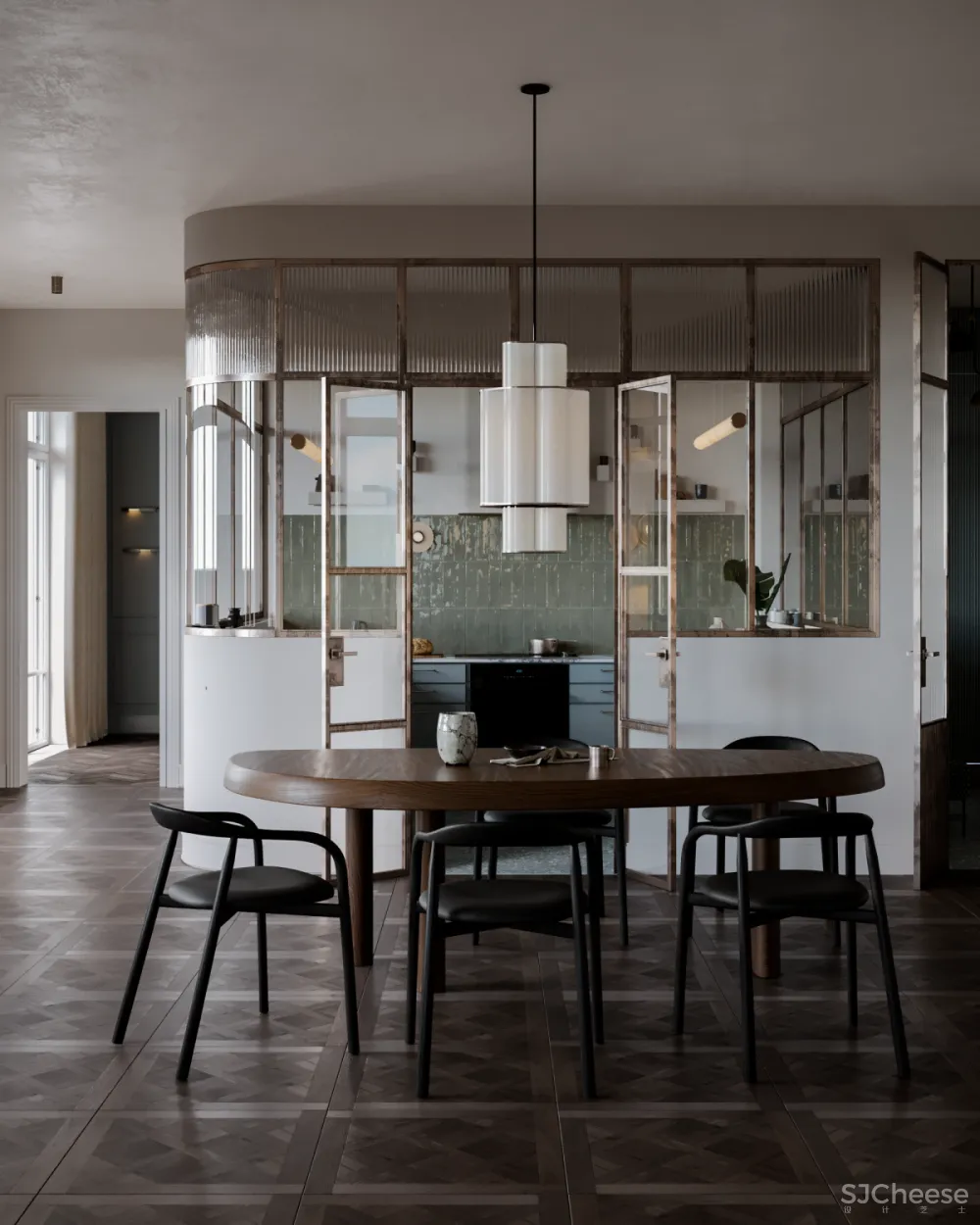 Katarina Rulinskaya | Warsaw Paris , 巴黎质朴气息住宅