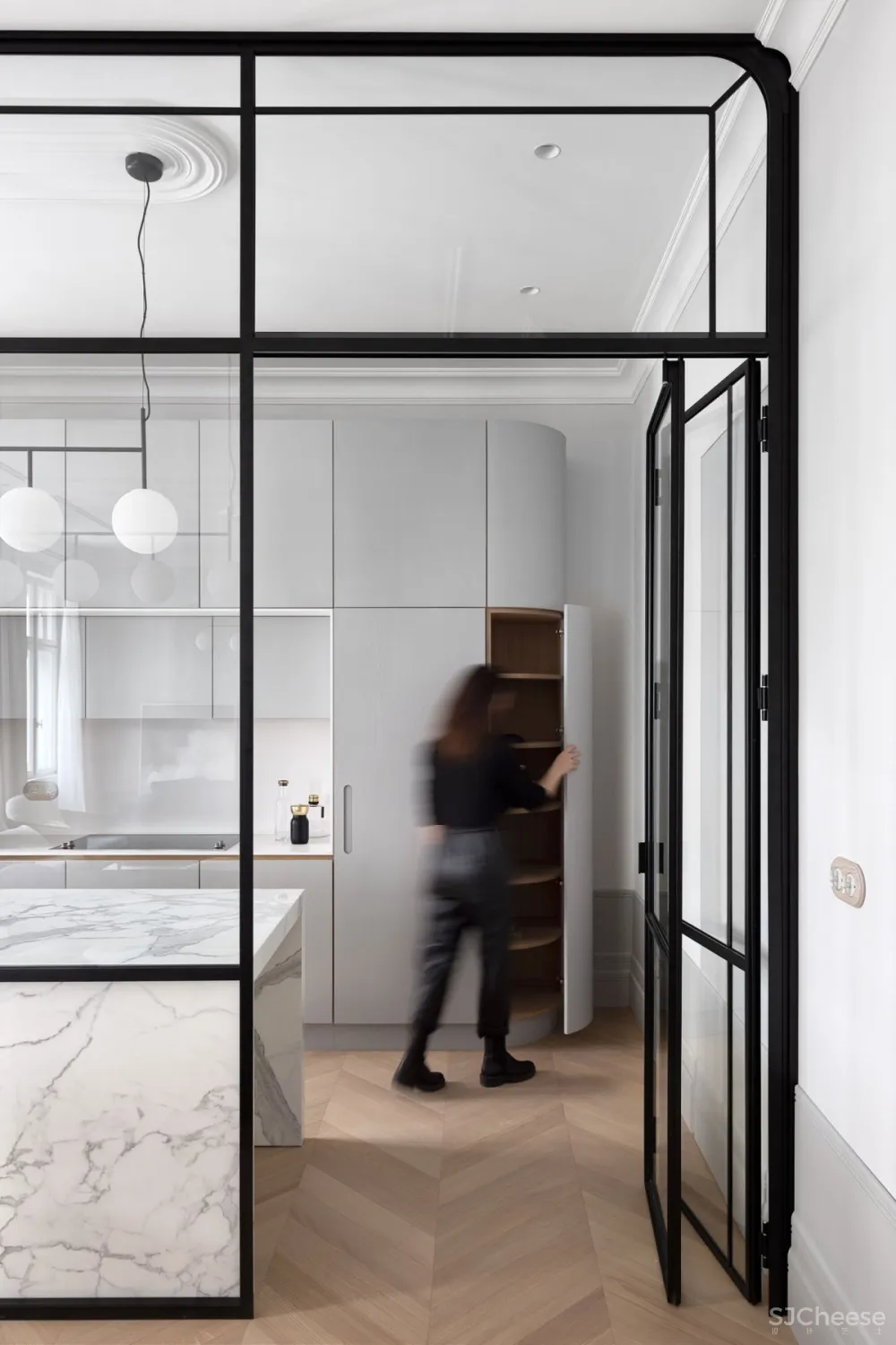 Autori | Apartment O , 优雅知性的极简住宅