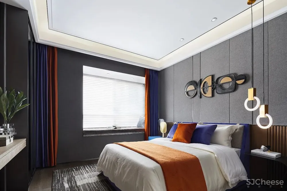 这样的撞色搭配,太美了!