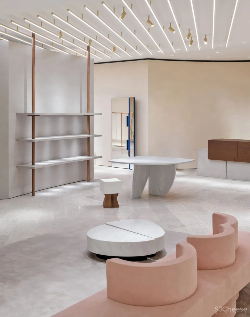 Andrea Tognon | ICICLE Concept Store Shanghai , 简约纯粹的设计元素