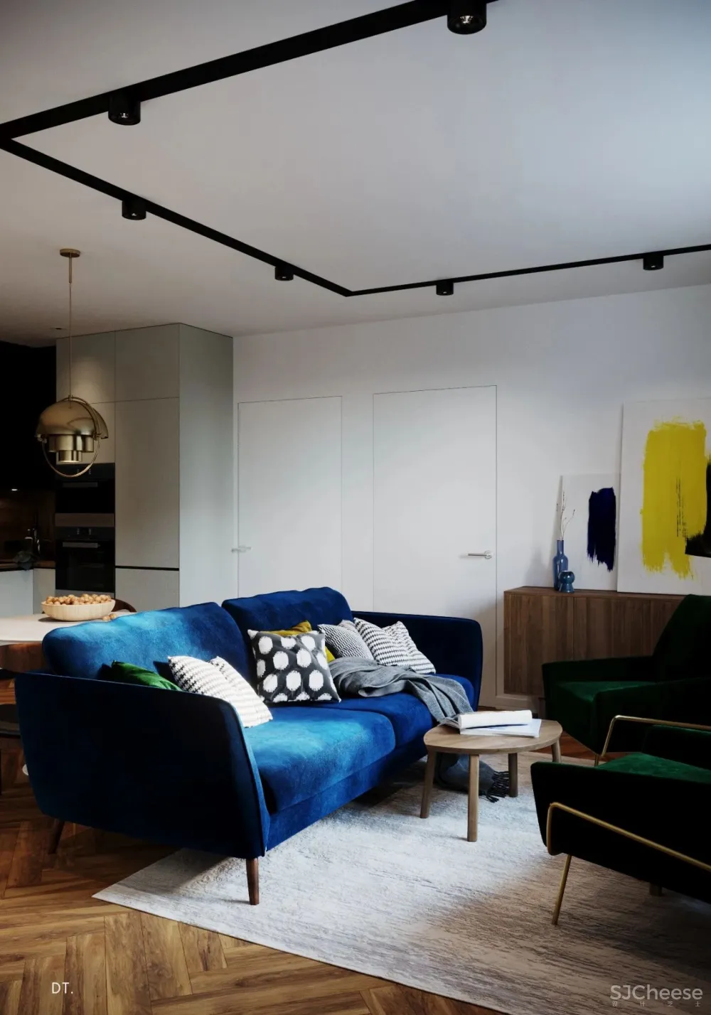 现代简约风,高级有个性的住宅空间