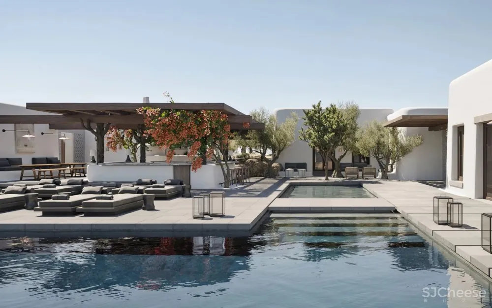 Kalesma Mykonos丨无与伦比的纯粹寂静之美