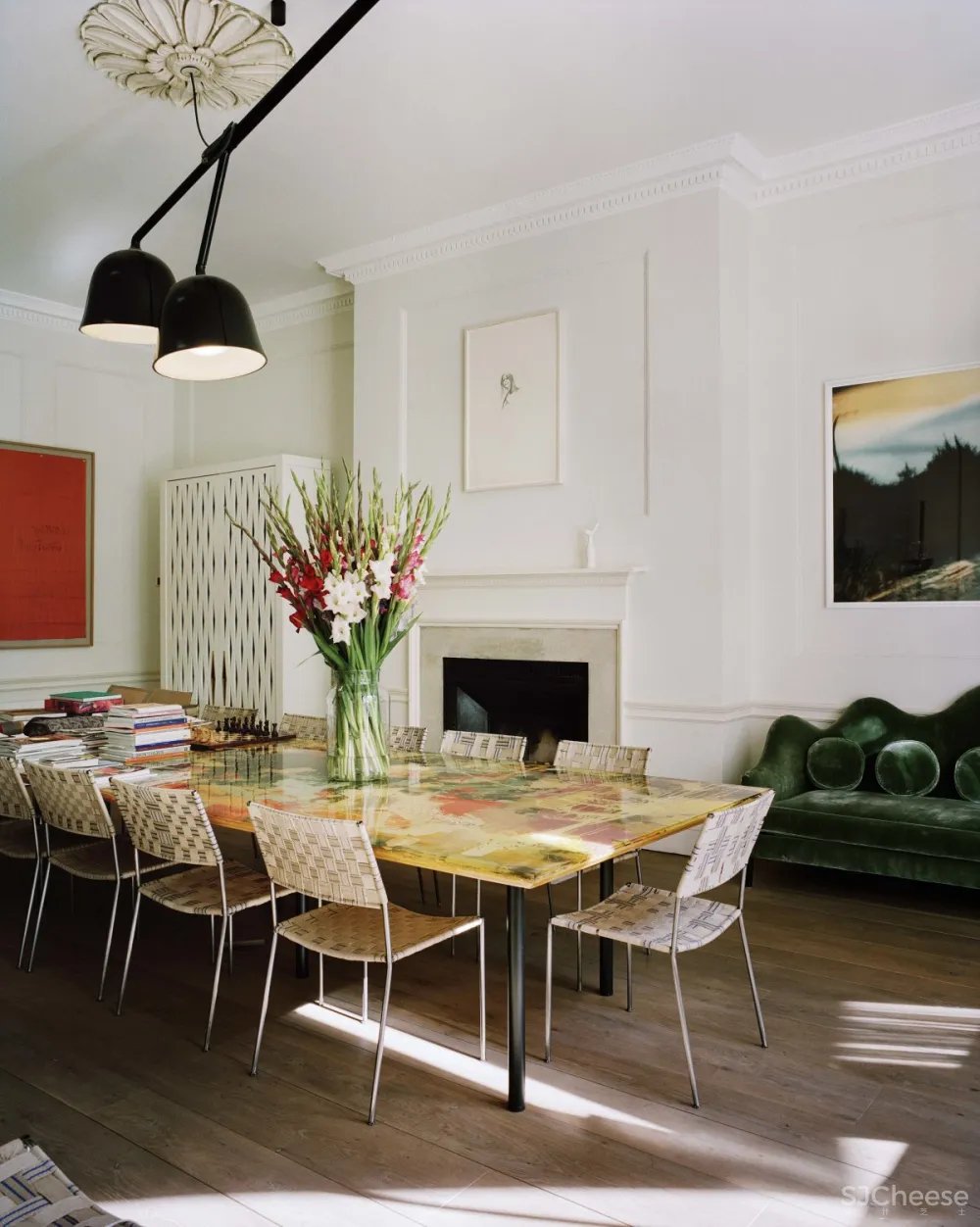 India Mahdavi | 瑞士艺术收藏家Maja Hoffmann伦敦的家