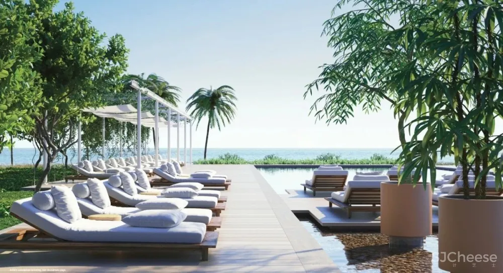 安藤忠雄雪藏17年的神秘作品被改造成酒店,供客人裸泳