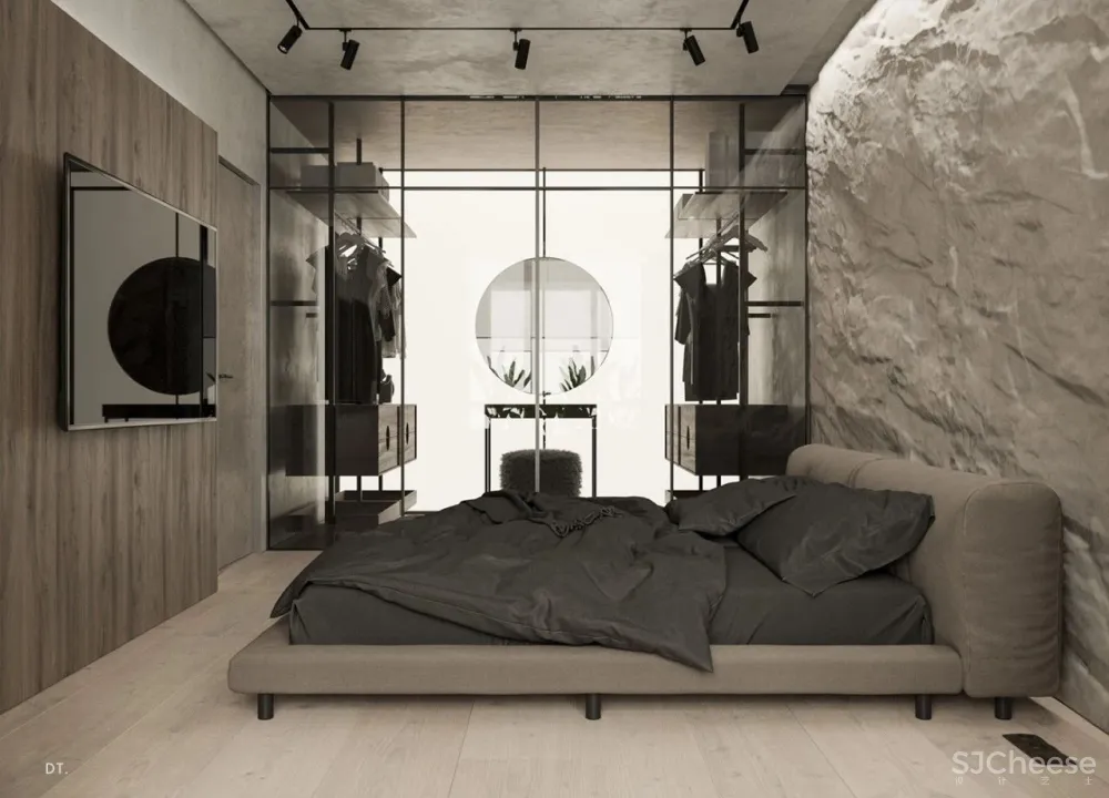 现代简约风,高级有个性的住宅空间