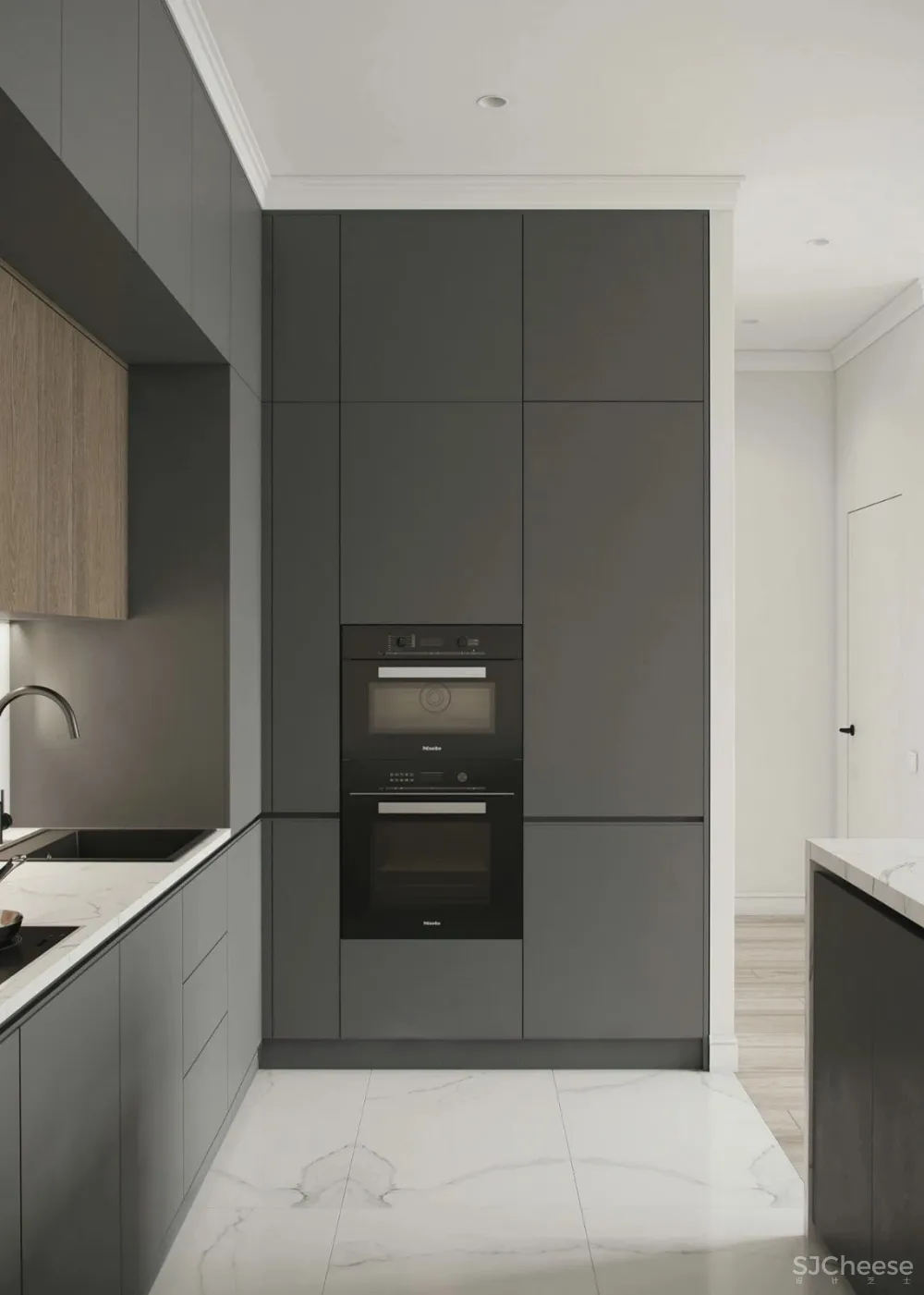 现代简约白私宅,藏不住的精致美好!