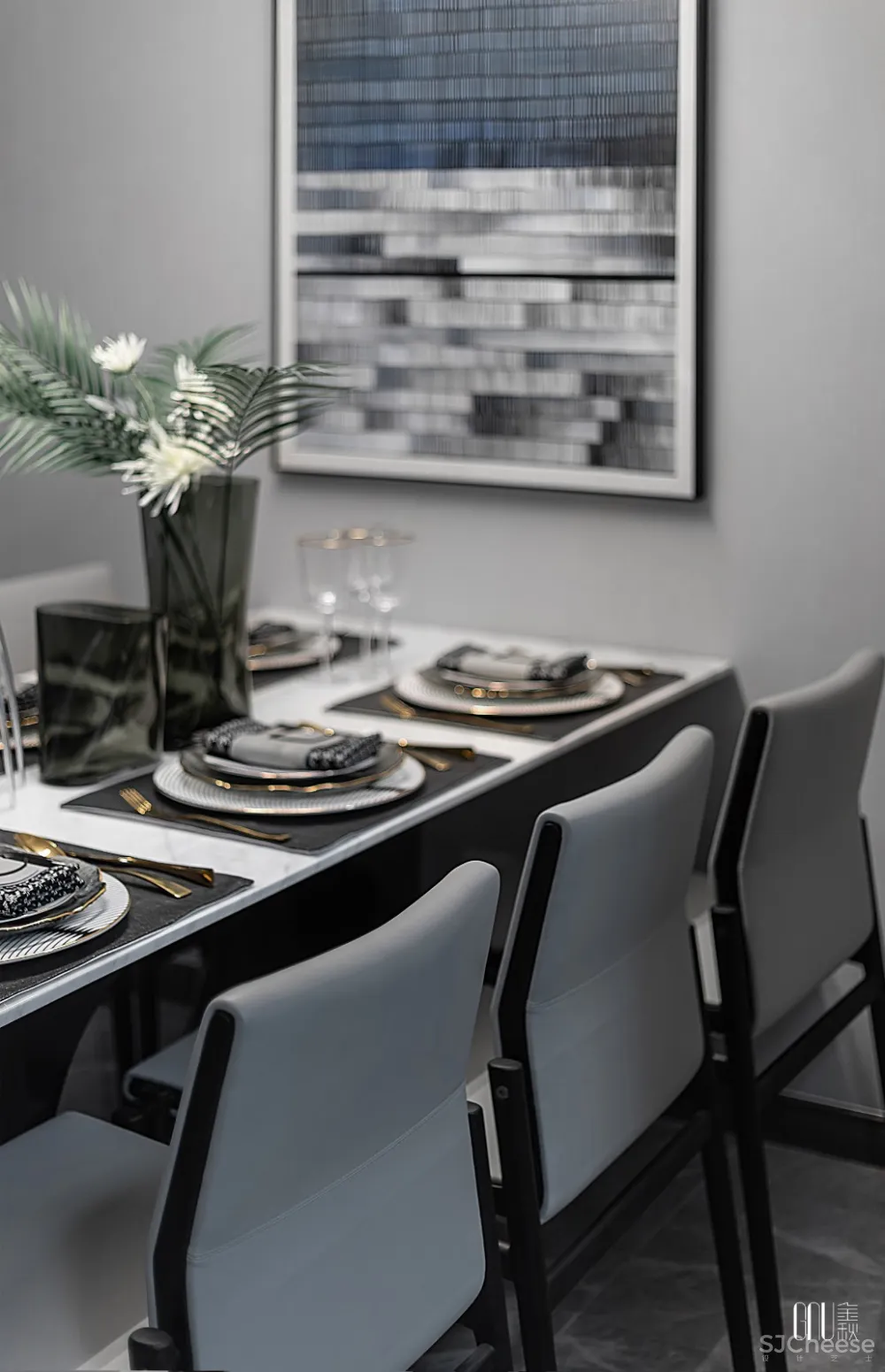 GNU新作 重庆·永川万科城 |深邃蓝,理性美