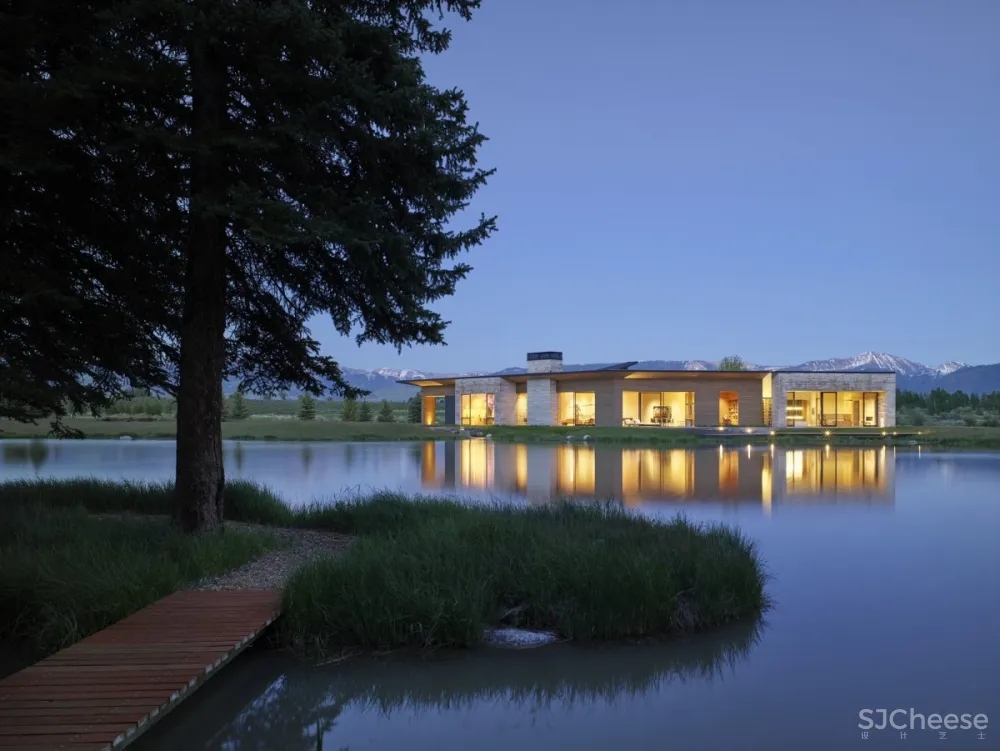 CLB Architects | Lefty Ranch House , 现代舒适的自然景观住宅