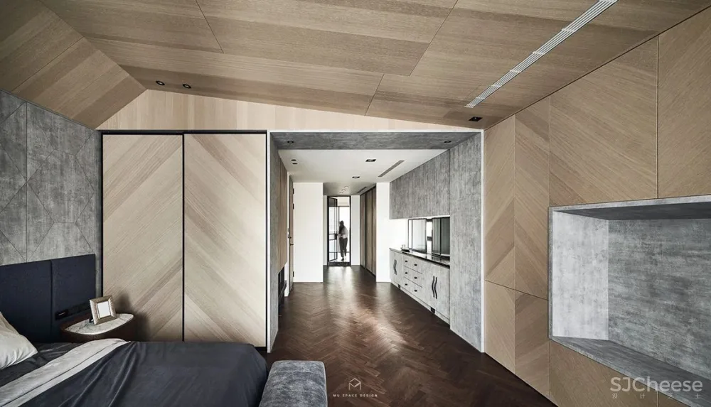 还在用传统方式铺地板?看「人字拼」怎样演绎质朴自然风