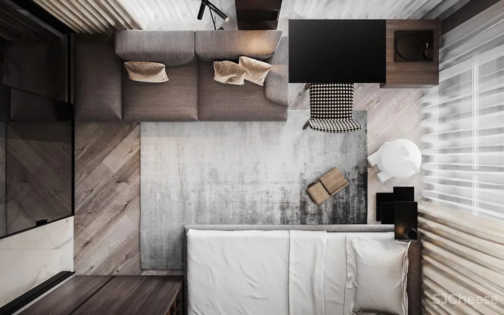 小户型豪宅，房子再小也要享受生活！