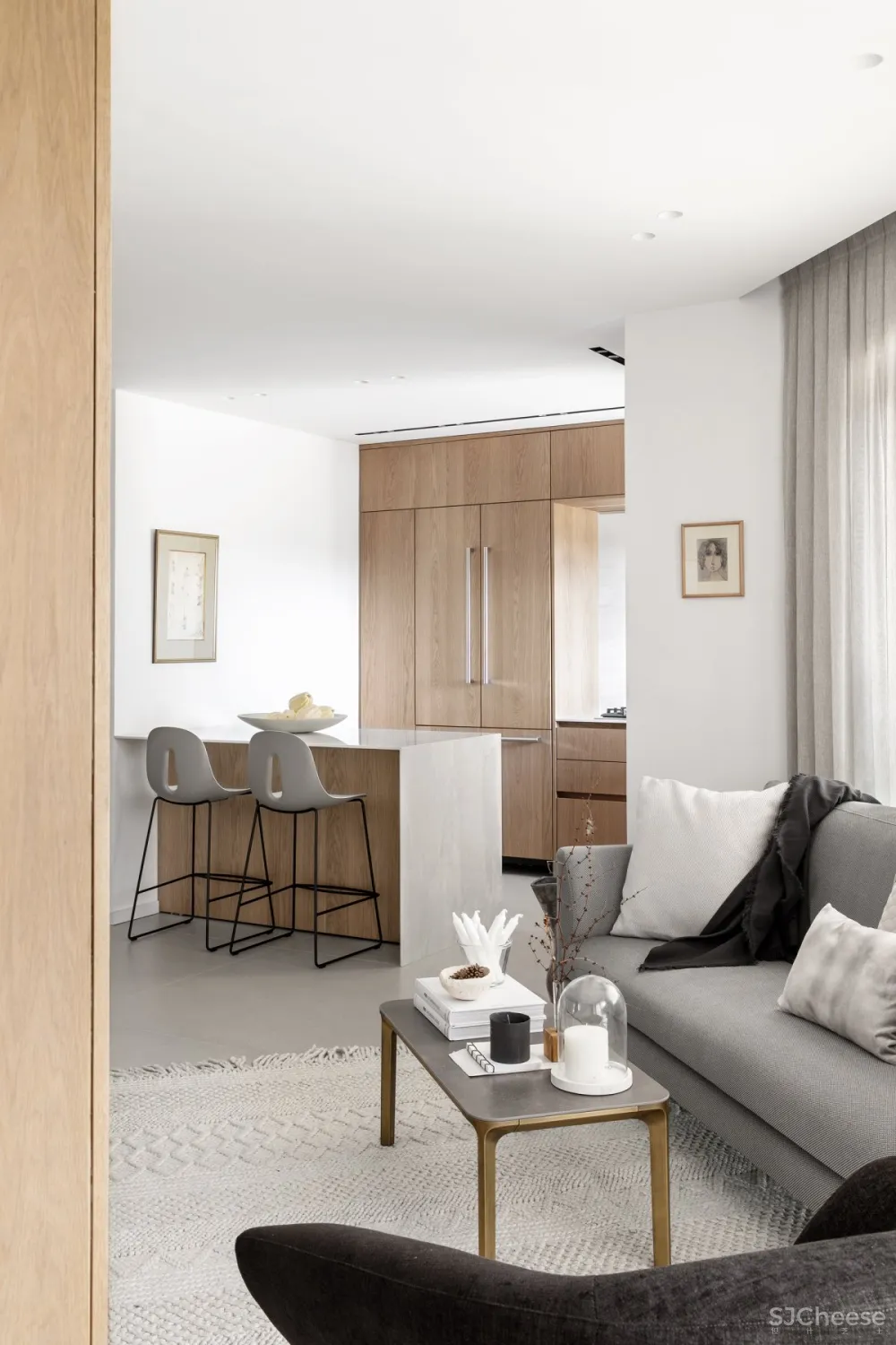 Maya Sheinberger | S Apartment , 极简舒适的现代住宅