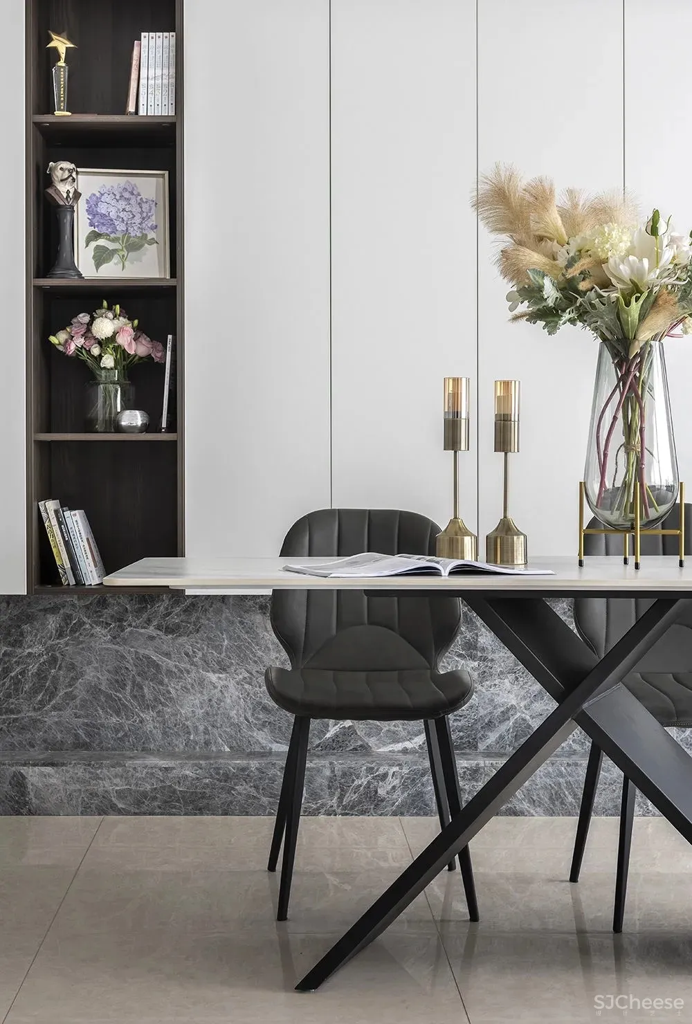 130㎡精装房改造，简约纯净的空间，才是生活的模样 初晨设计