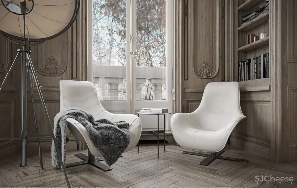 最美新古典两层公寓,贵族生活的正确打开方式!