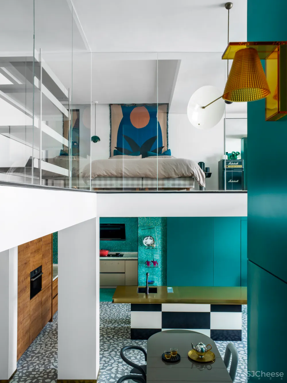 200㎡ 的 LOFT，这个设计师的家太美！