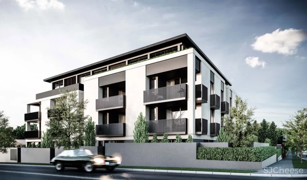 Conrad Architects | Malvern Townhouses , 现代轻奢的简约住宅