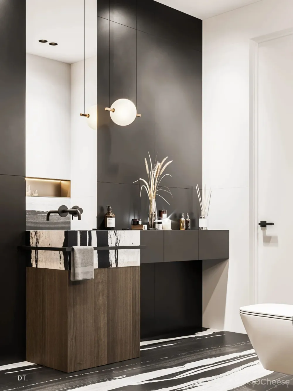 绿色 轻奢,写意悠然清新空间